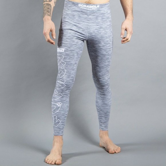 Scramble Brand Base Pants Compression Grappling Tights BJJ MMA Jiu Jitsu M New - Picture 1 of 11